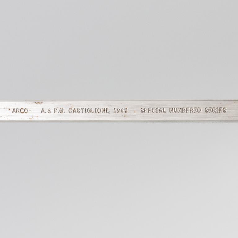 Floor lamp, "Arco", Achille and Pier Castiglioni, Flos, Italy, anniversary edition, 2002.