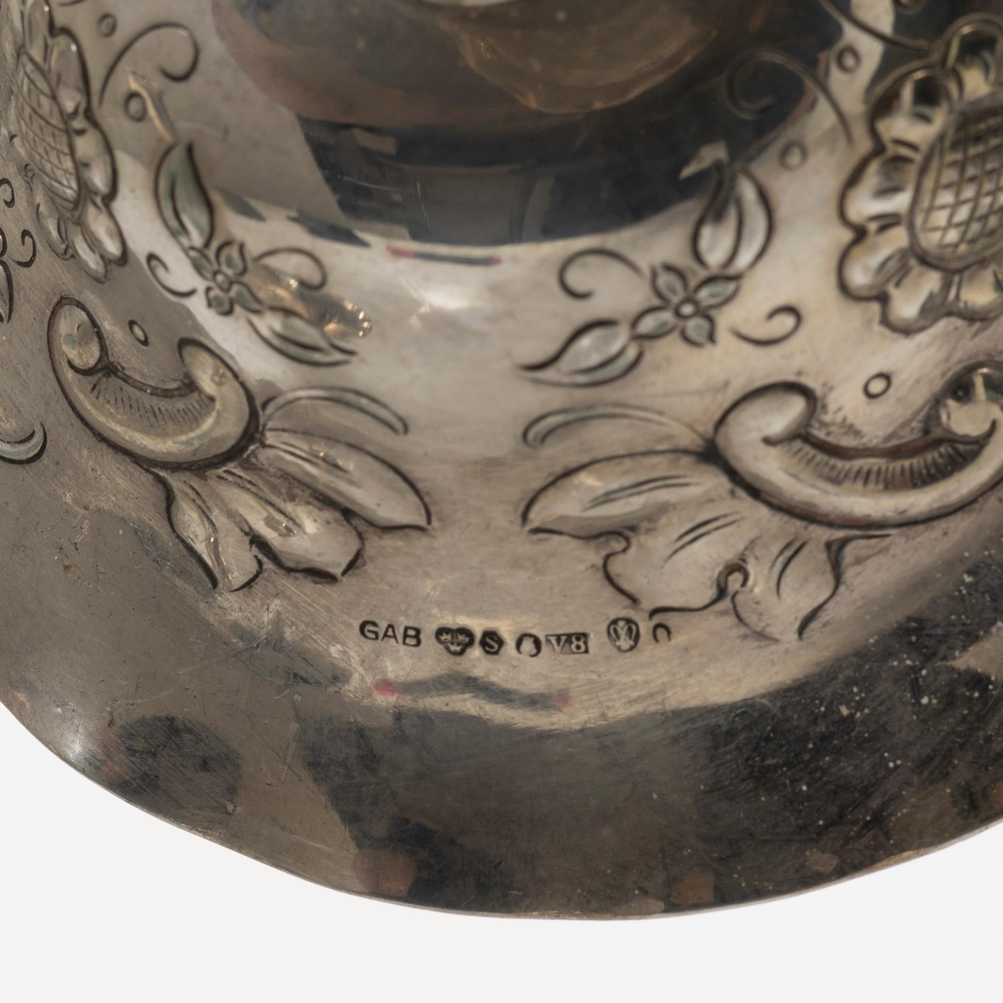 Candelsticks, 3 pairs, silver, Sweden, 1947-60.