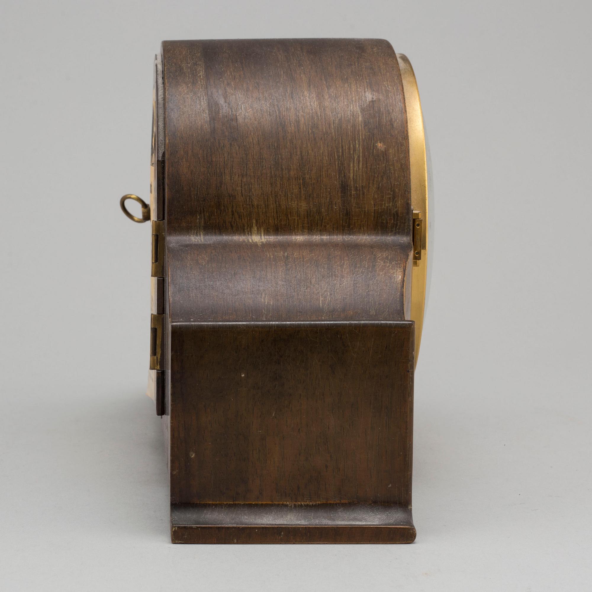 A 1920s mantle clock by Gustav becker, Kienzle, Germany.