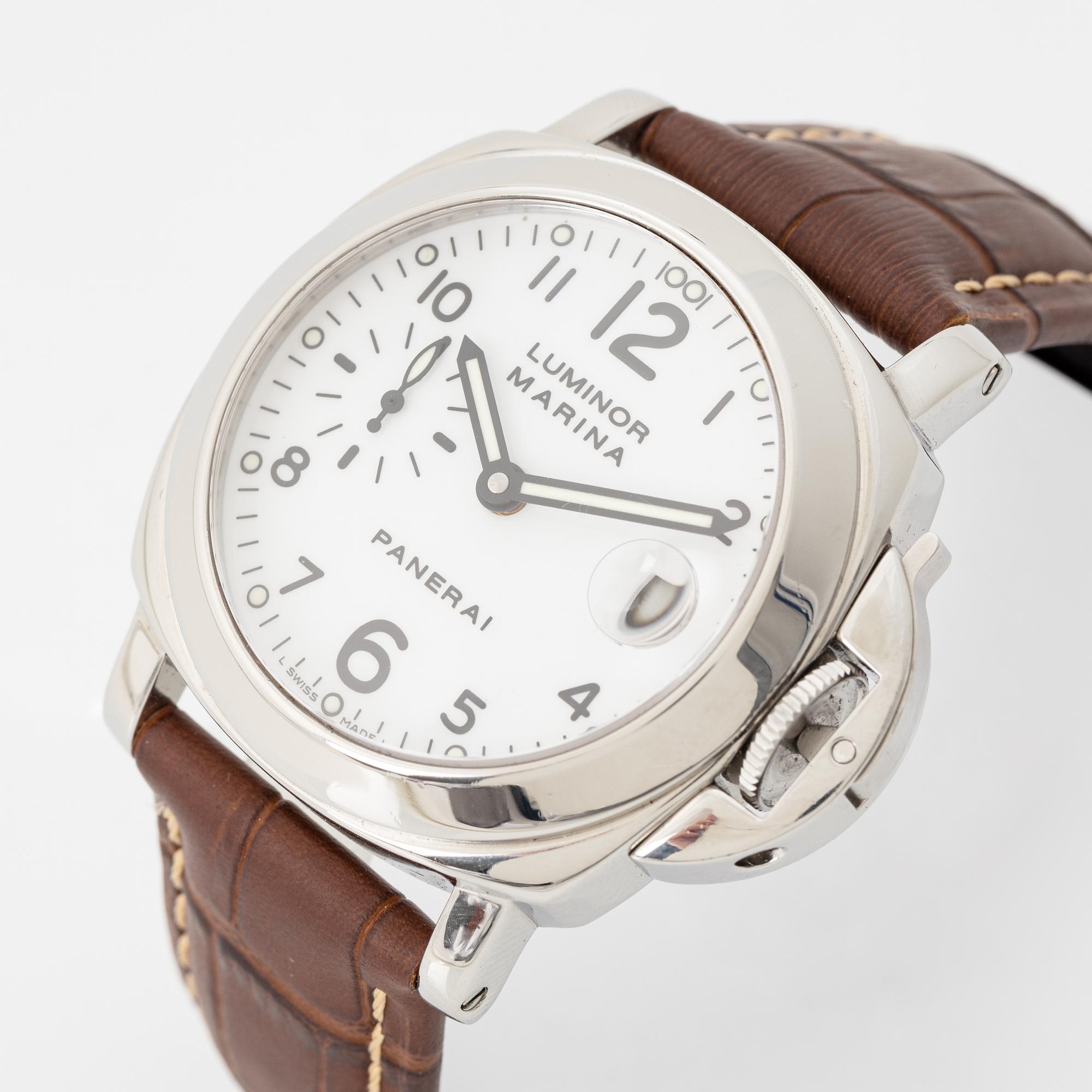 Panerai, Luminor Marina, wristwatch, 40 mm.