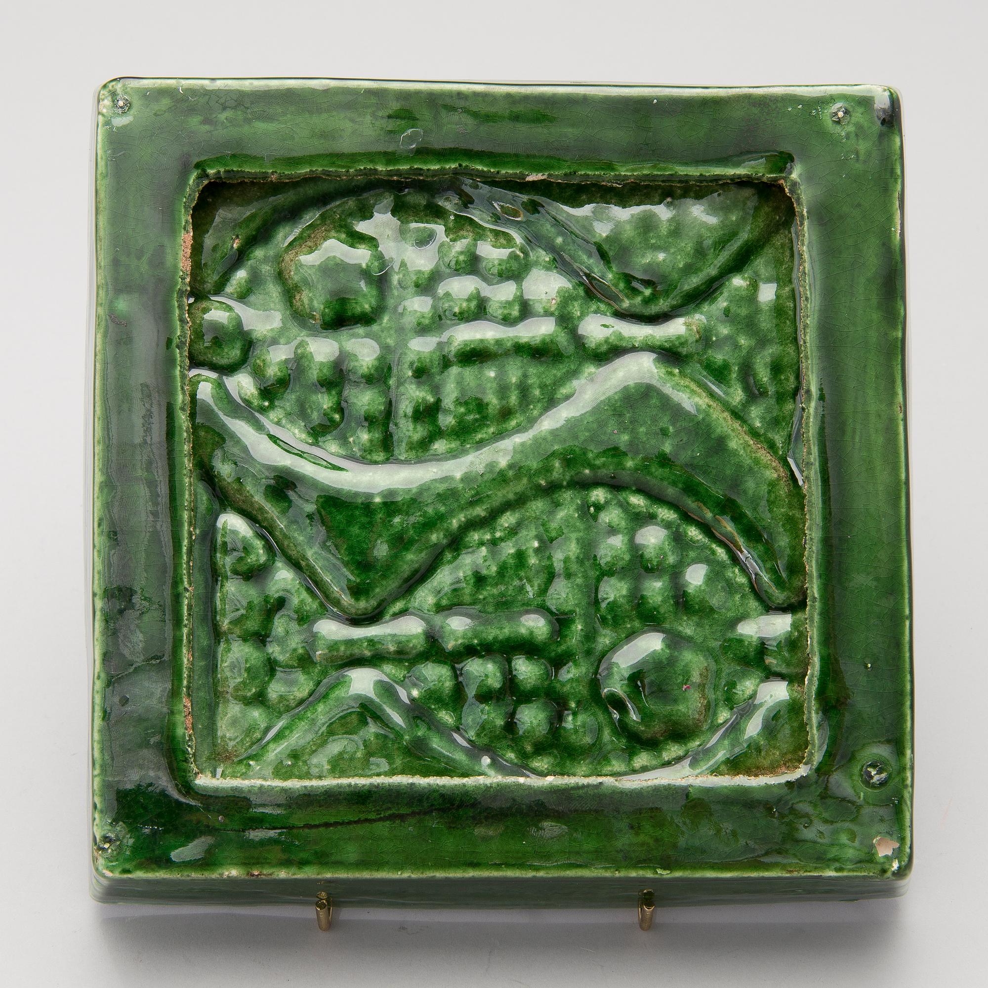 RELIEF, keramik, 1900-tal.