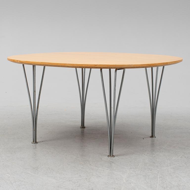 PIET HEIN och BRUNO MATHSSON, "Superellips", soffbord, Fritz Hansen, 1985.