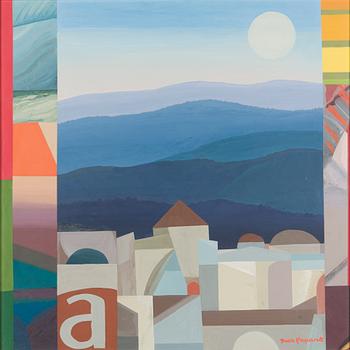 Max Papart, 'The Moon at Dawn in Virginia'.