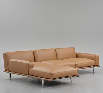 Ludovica Serafini & Roberto Palomba, a "Let it Be" sofa, Poltrona Frau, Italy, 2025.