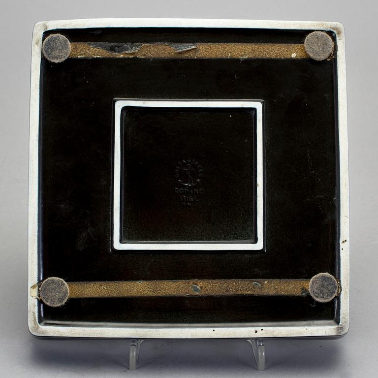 ASKFAT, stengods. "Domino", Stig Lindberg, Gustavsberg, 1900-talets mitt.