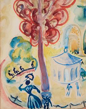 Isaac Grünewald, "Det sjungande trädet".