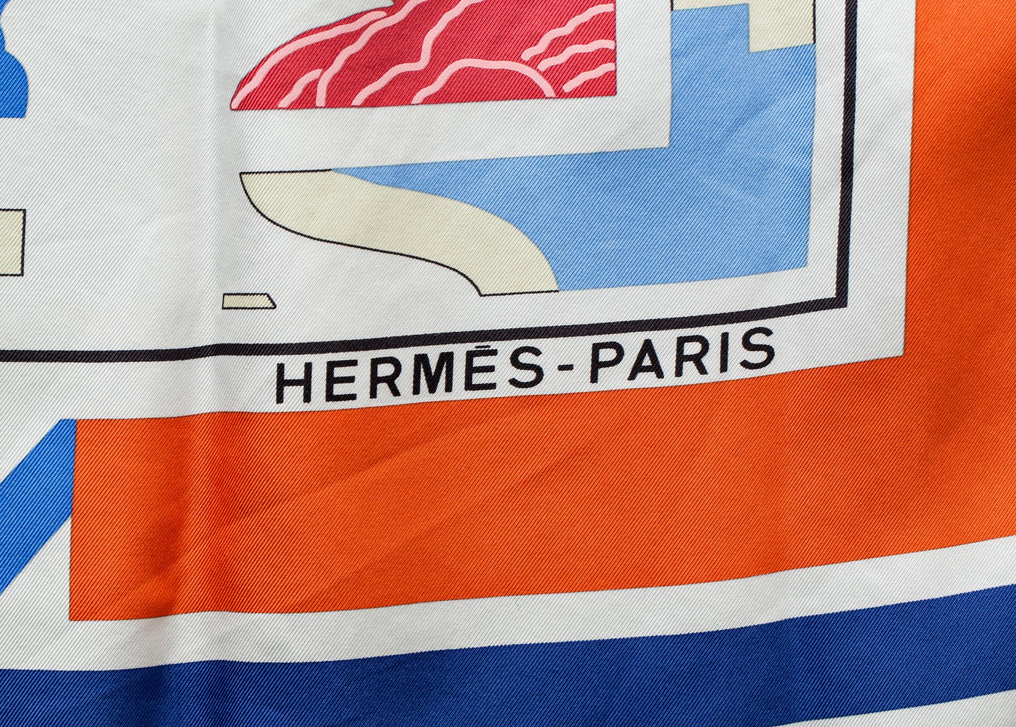 SCARF, "Puzzle", Hermès.