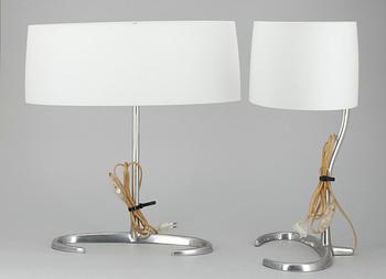 BORDSLAMPOR, ett par, Foscarini, Esa Tavolo. Design Asociados, Lievore.