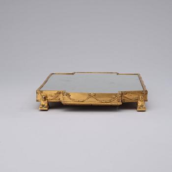 An Italian Empire early 19th century dinner table plateau. Possibly after Giuseppe Valadier (1762-1839).