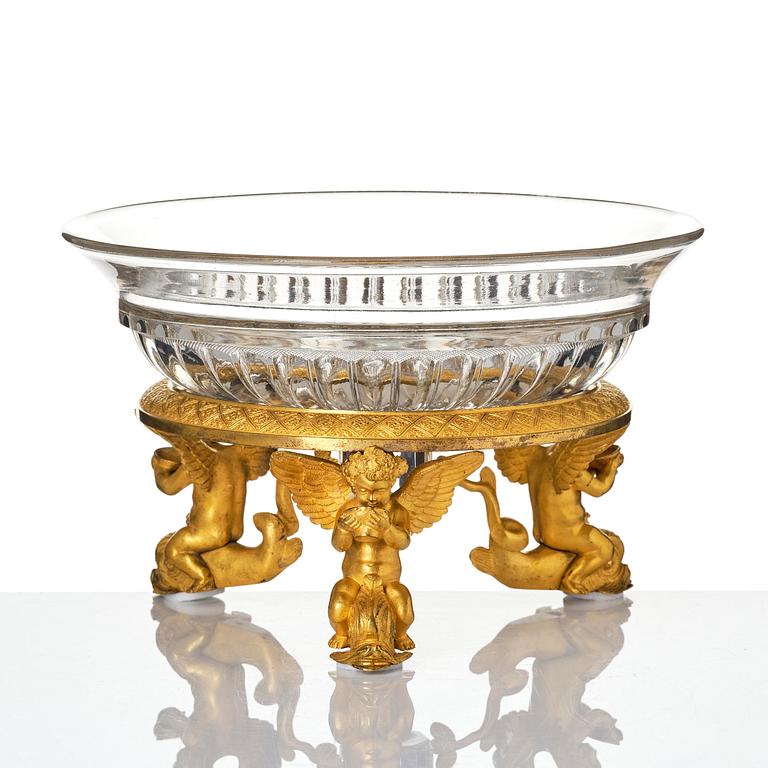 An Empire Table centerpiece, early 19th century.