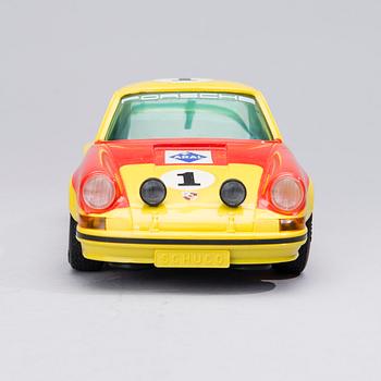 LEKSAKSBIL, Rallye Porsche 911R, Schuco 1970-tal.