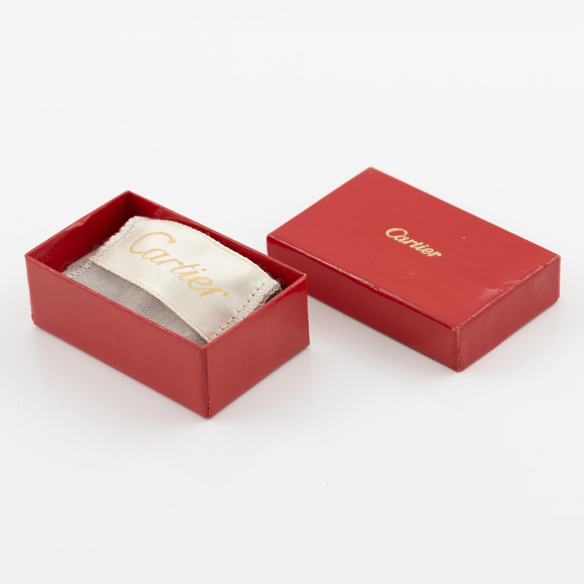 Ring, Cartier,  silver och 18K guld.