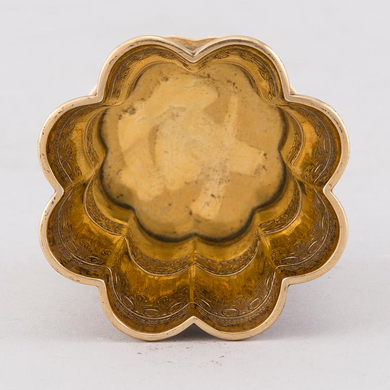 MARGARETABÄGARE, silver, A. Michelsen, Köpenhamn, 1900-talets andra hälft.