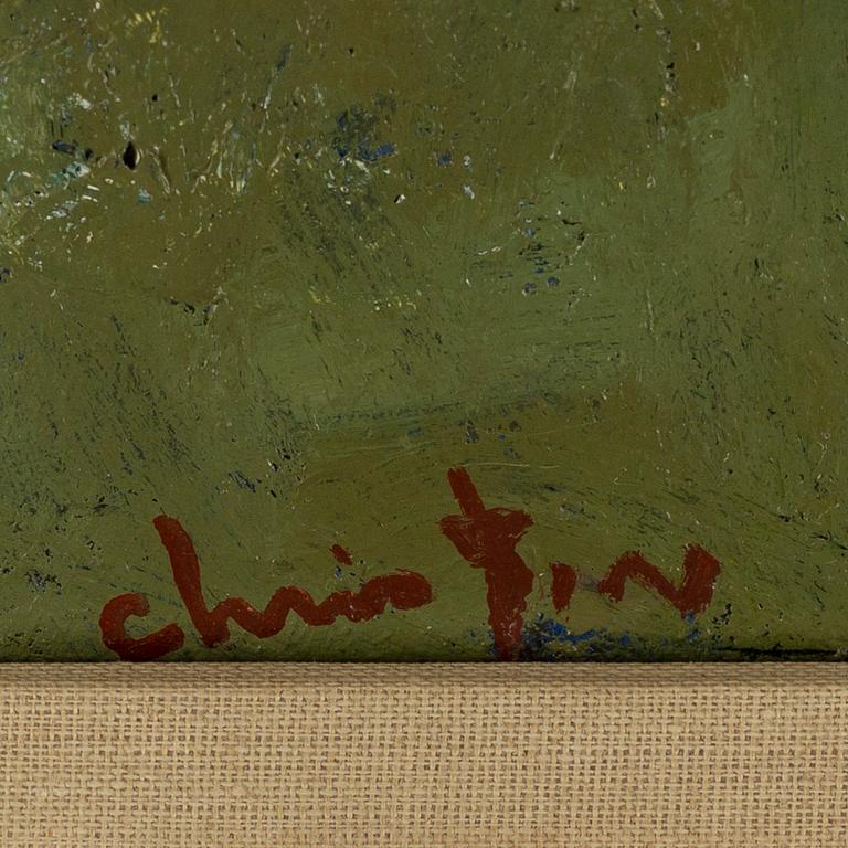 PIERRE CHRISTIN, oil on canvas, signed Christin.