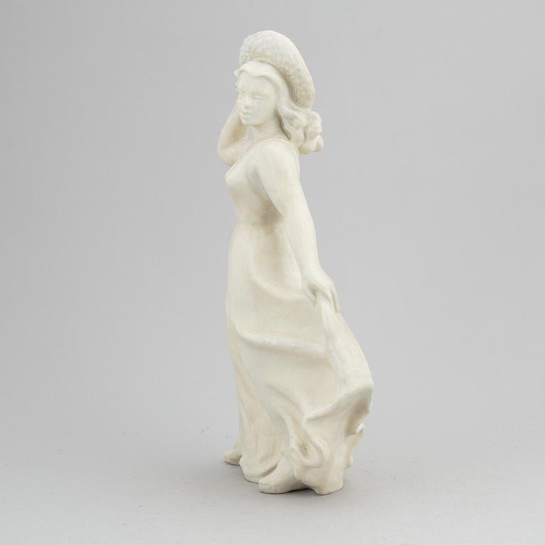 HARALD SALOMON, a mid-19th century stoneware figurine from Rörstrand.
