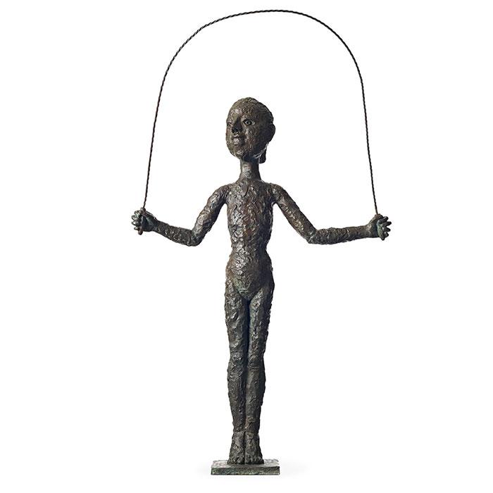 "Flicka med hopprep"