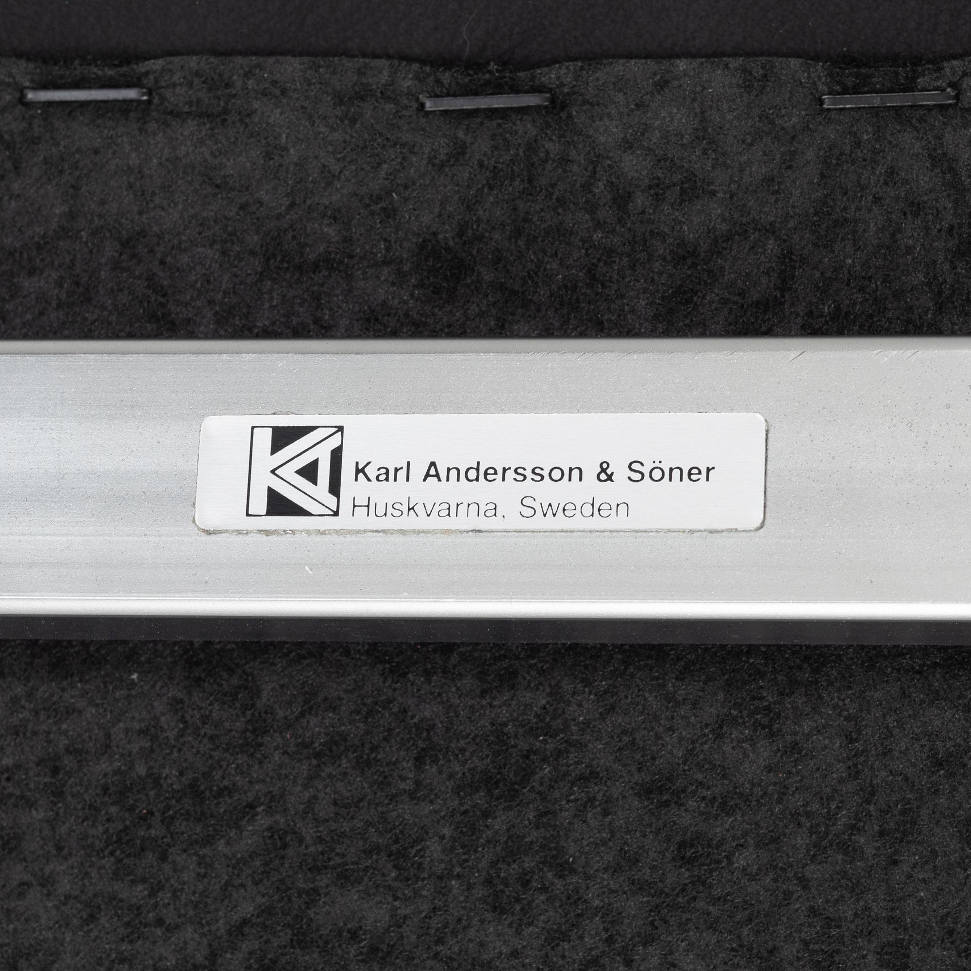 Stolar, 8 st, "Trippo", Karl Andersson & Söner, Huskvarna.