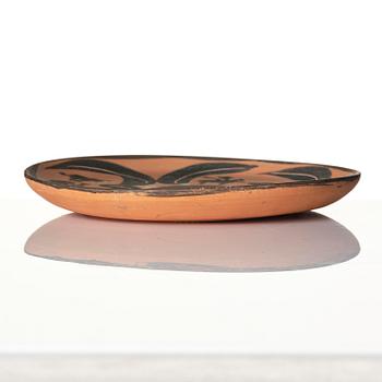 Pablo Picasso, a unique earthenware dish, "Scène tauromachique", Madoura, Vallauris, France, 1957.
