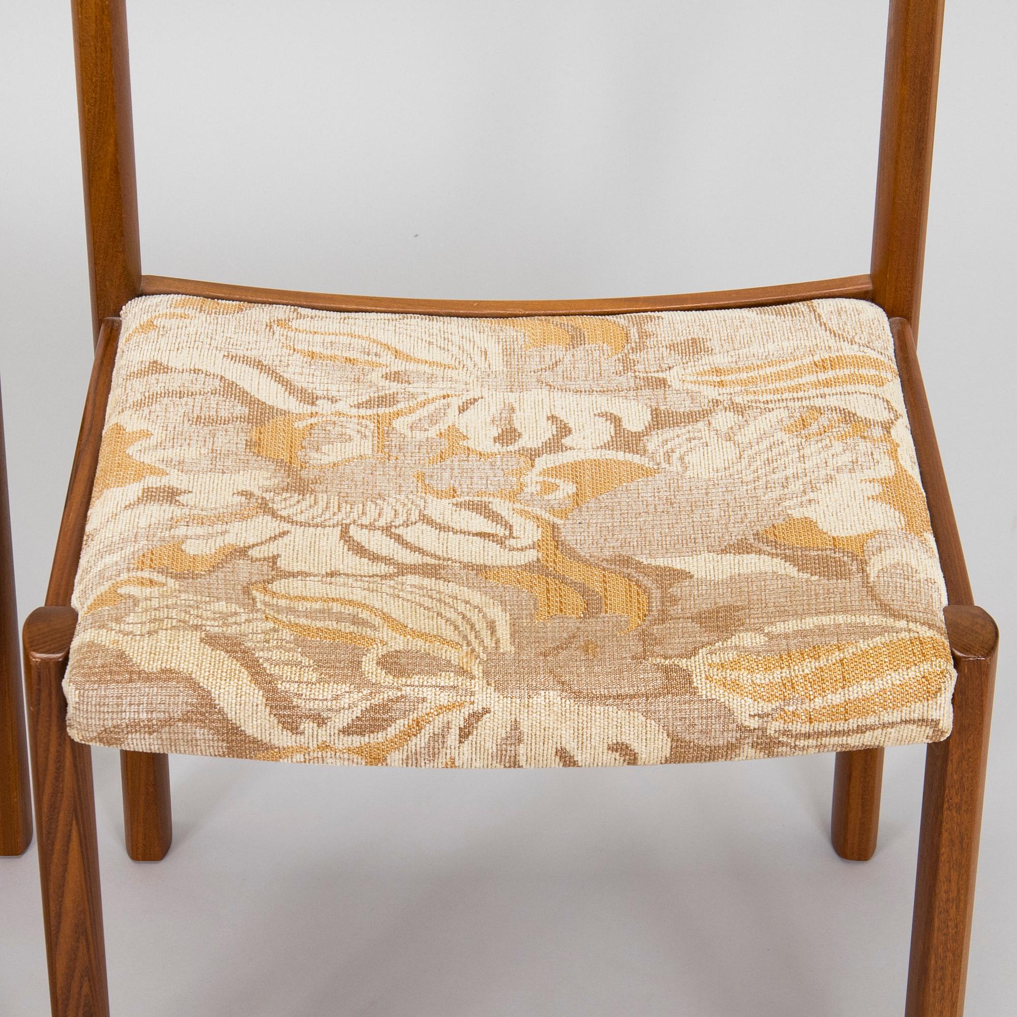 Esko Pajamies, a set of four 1970s 'Palermo' chairs for Asko, Finland.