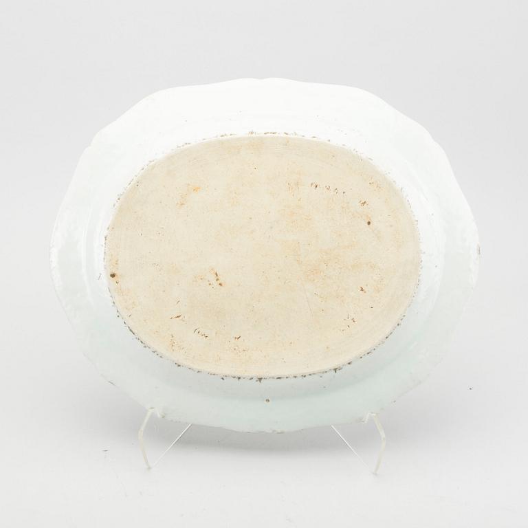 KINA PORSLIN, 5 delar, Kina, Qianlong (1736-96).