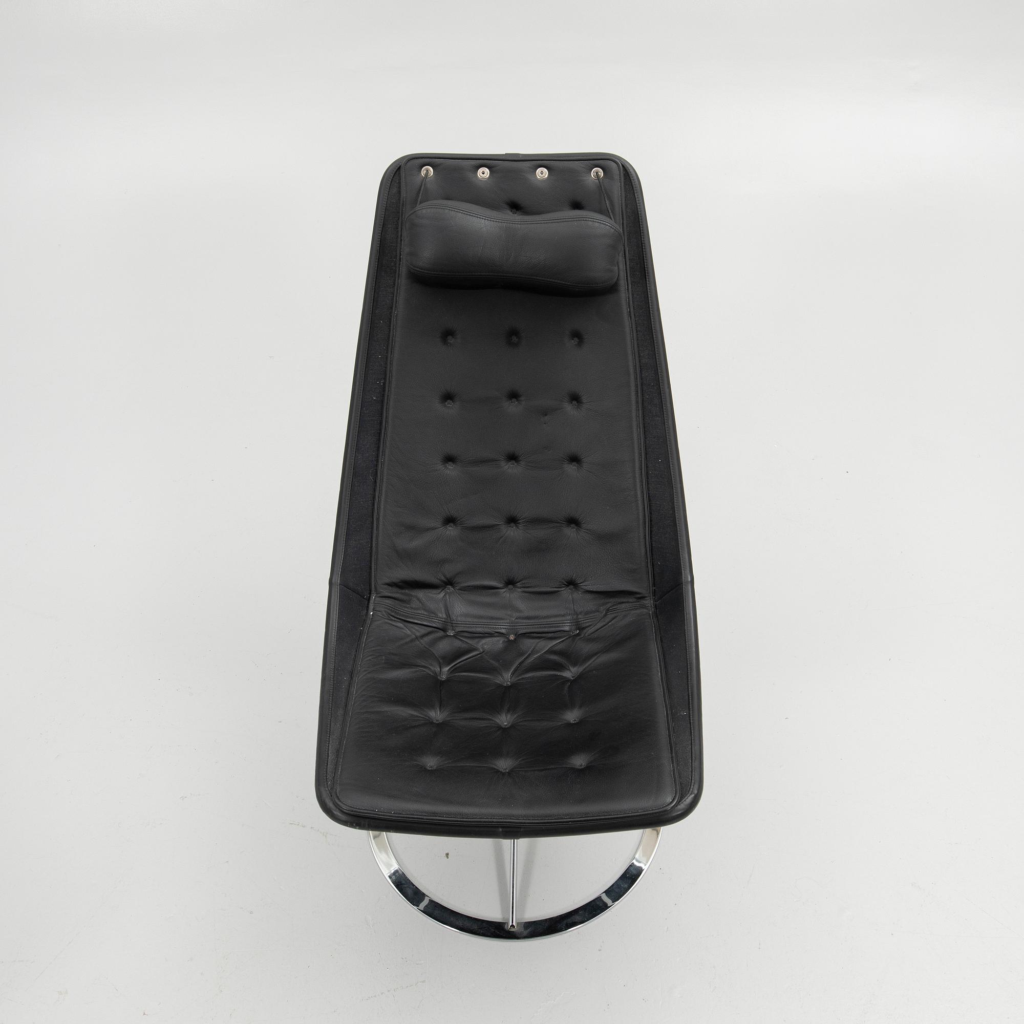 Bruno Mathsson, armchair with footstool, "Jetson".