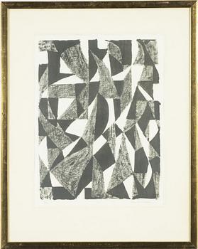Lennart Rodhe · Lennart Rodhe, lithografi, 1948, signerad 2/20.