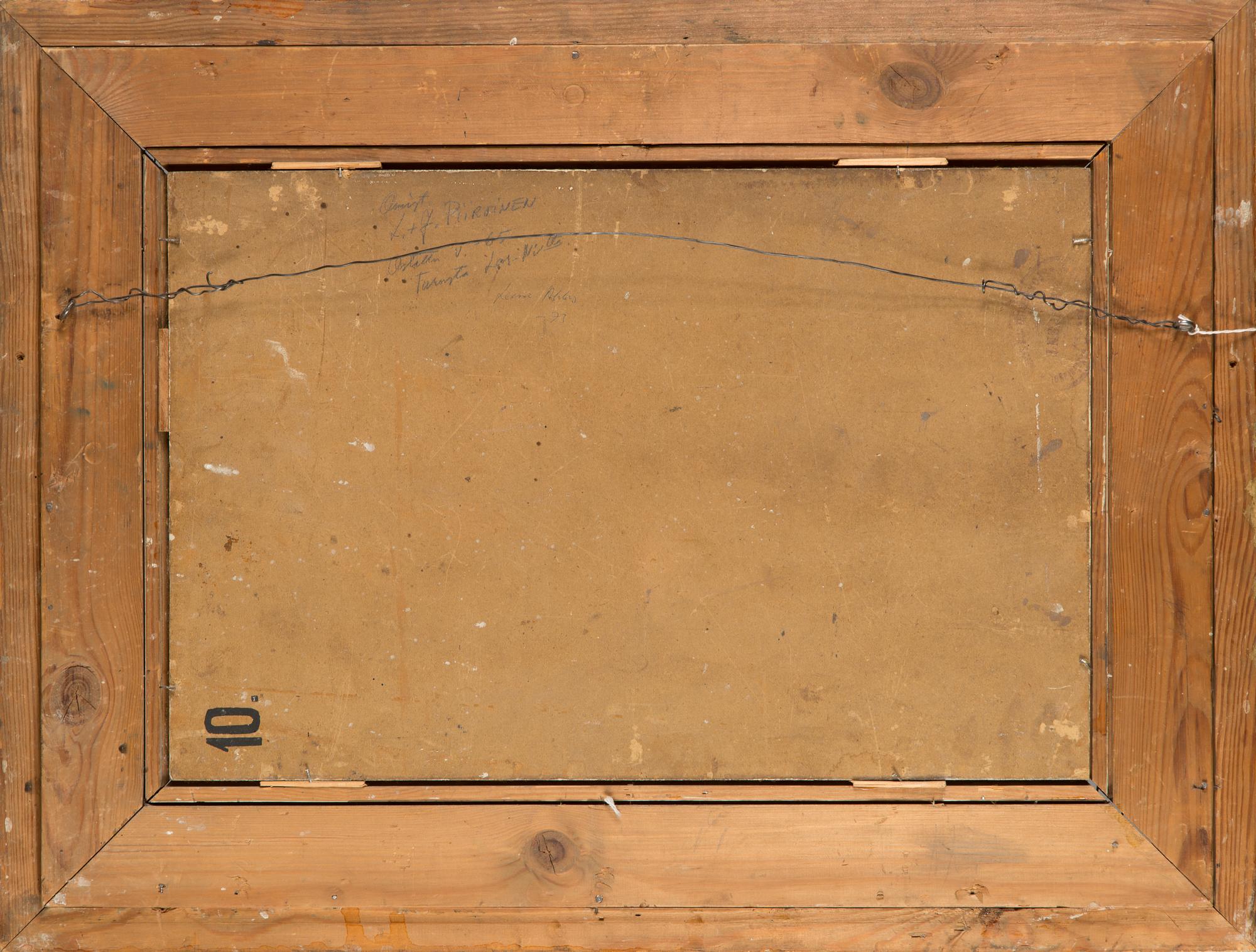 Väinö Blomstedt, Vinterlandskap.