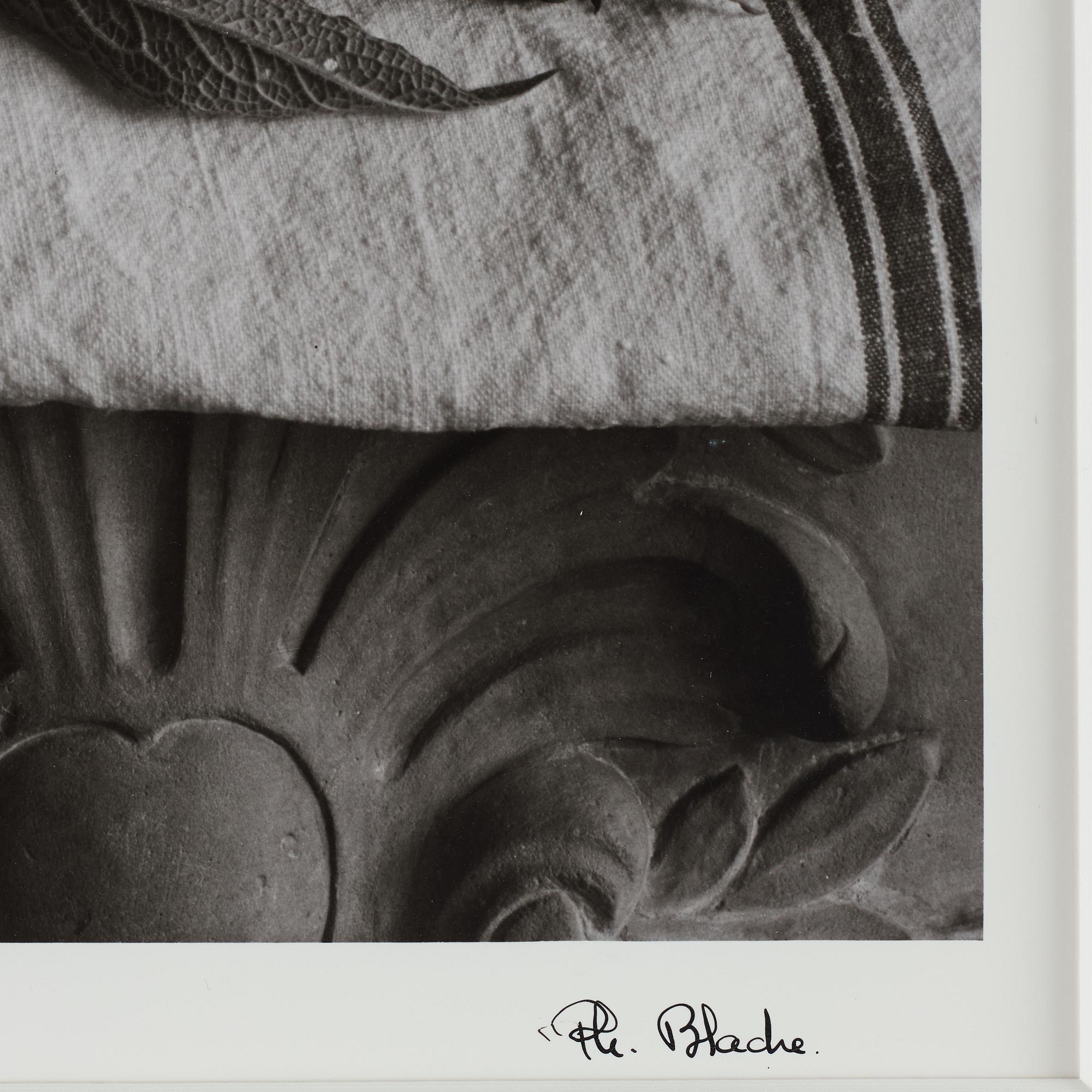 Philippe Blache, photograph signed.