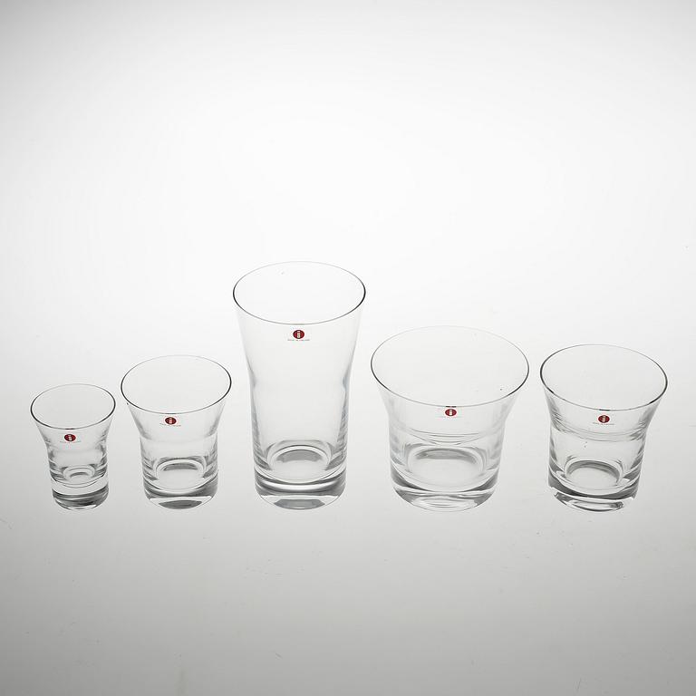 GLASSERVIS, 60 delar, Alvar Aalto, Iittala.