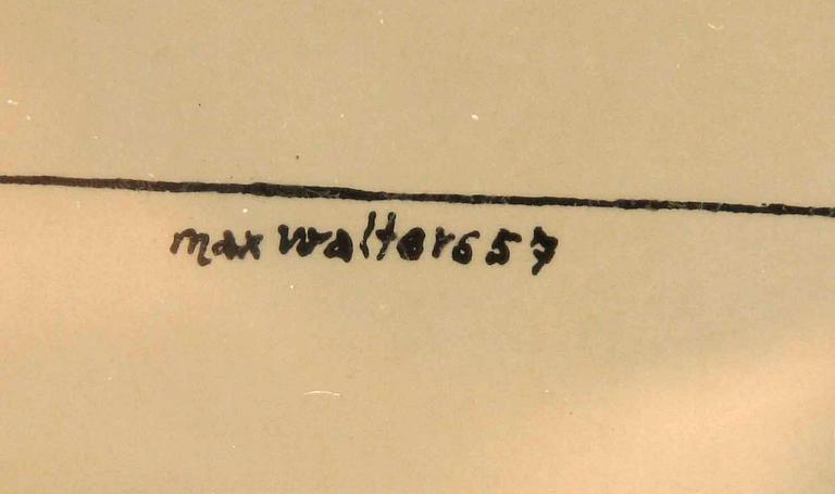 MAX WALTER SVANBERG, färglitografier, 12 st, sign o dat i trycket Max Walters 57 samt BÖCKER, 3 st.