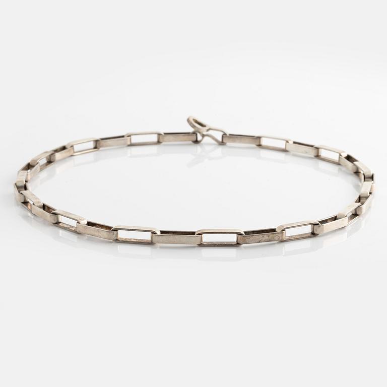 Karl-Ingemar Johansson, necklace, silver.