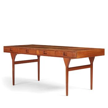 Nanna Ditzel, a teak desk, Søren Willadsen, Denmark 1960s.