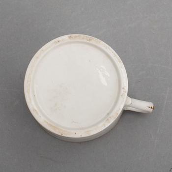 SERVISDELAR, 11 delar, flintgods, sannolikt England, 1800-talets första hälft.