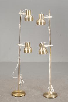 GOLVLAMPOR, 2 st, Belid, 1900-talets senare del.