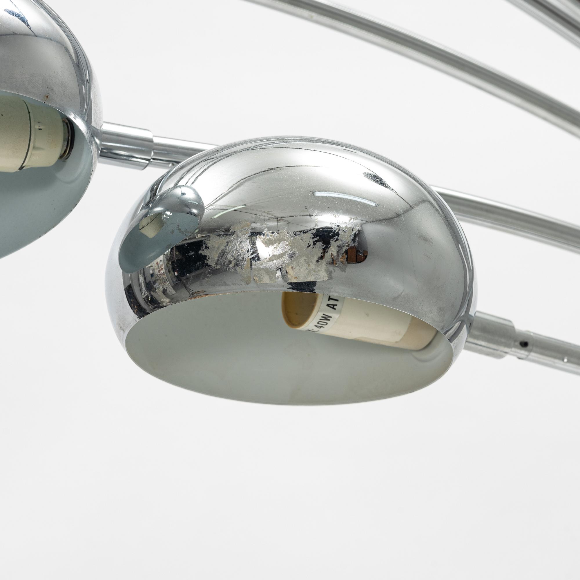 A floor lamp by Cottex. Later part of the 20th century.