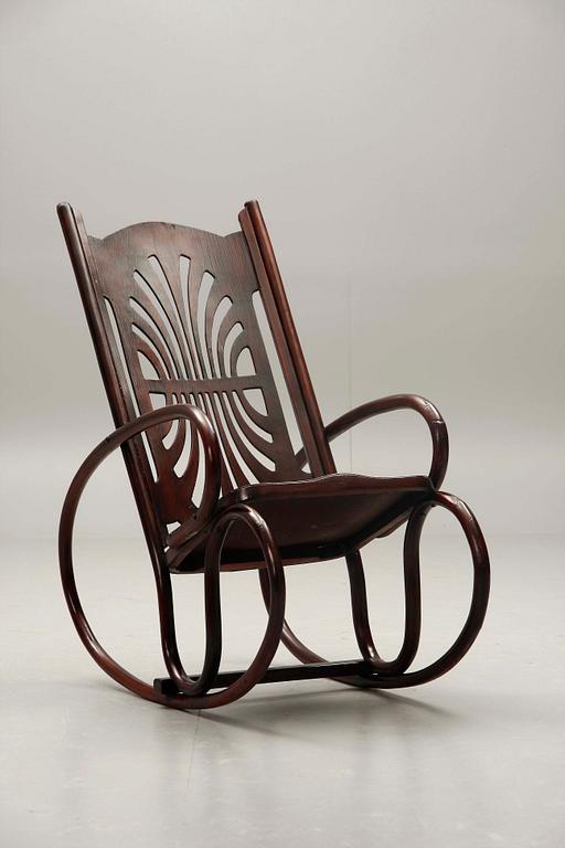 GUNGSTOL, jugendstil. 1900-talets slut.