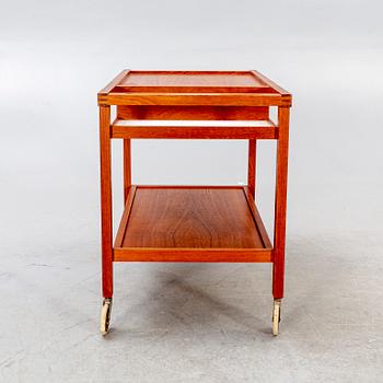 A 1950/60s teak serving trolley.