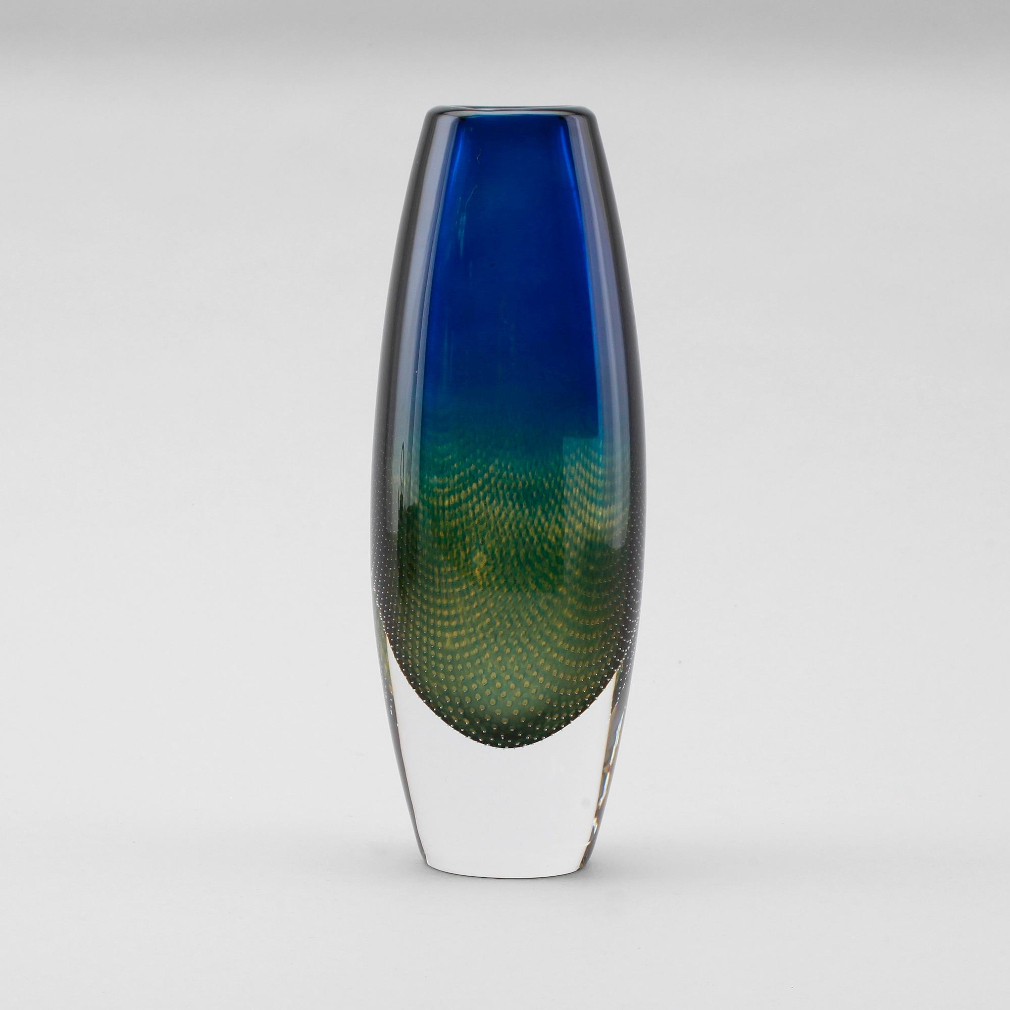 VAS, glas, "Kraka", Sven Palmqvist, Orrefors.