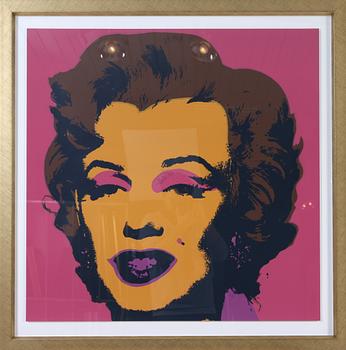 Andy Warhol · ANDY WARHOL, efter, grafiskt blad.