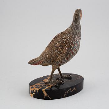 A Viennese cold painted bronze figurine, circa 1900.