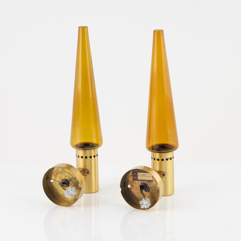 Hans-Agne Jakobsson, vägglampor, ett par, Markaryd.