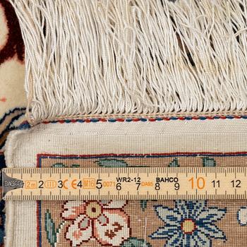 An Isfahan rug signed Seirafian (Ali Seirafian), central Persia c. 201 x 131 cm.