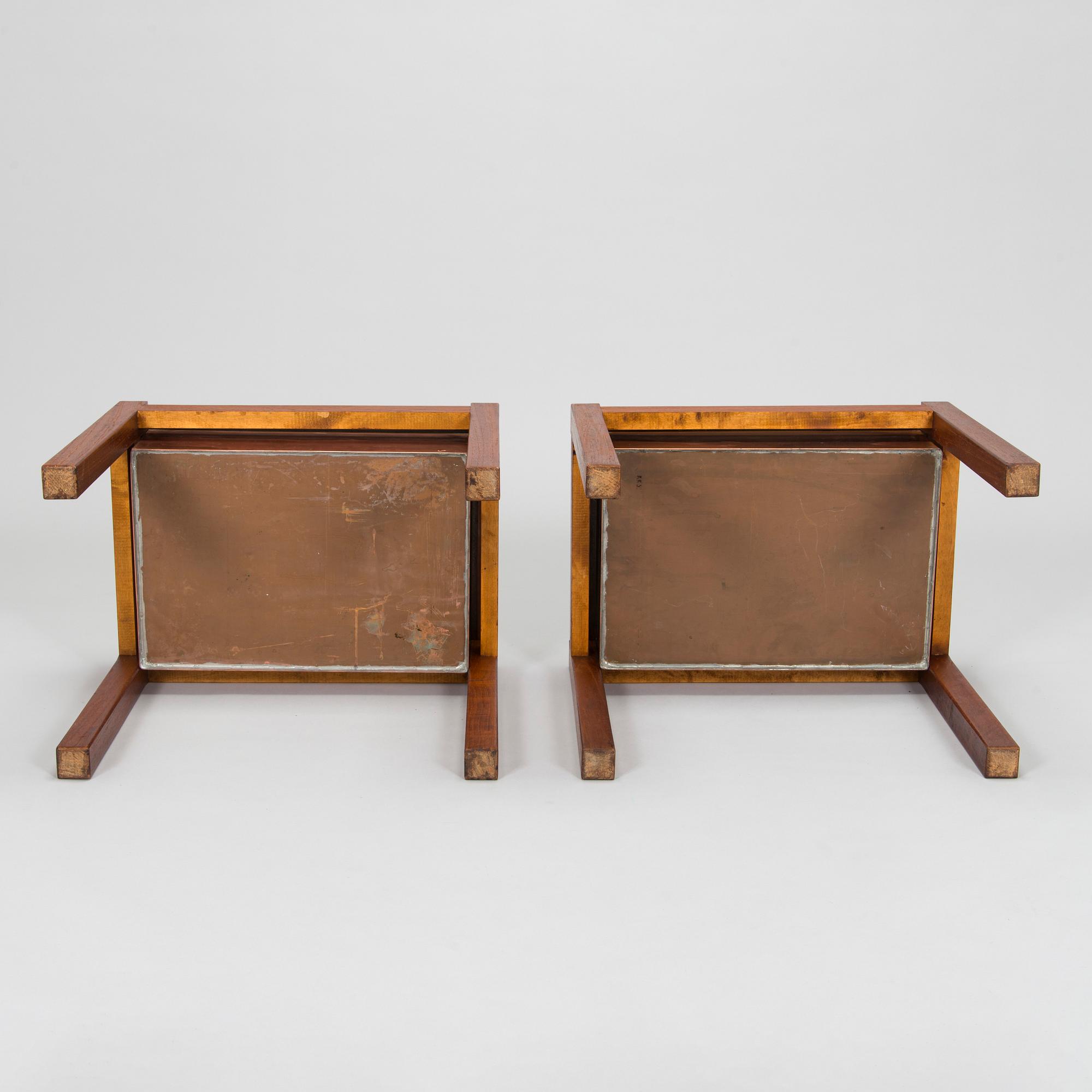 Blomlådor, ett par 1950/1960-tal.