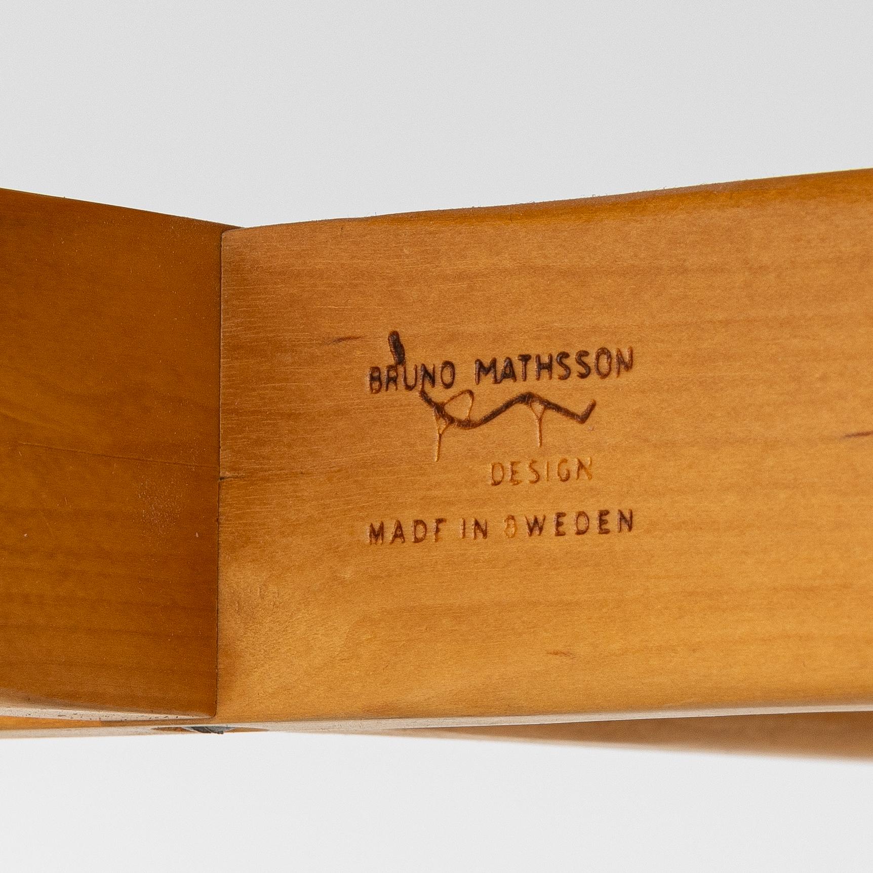 Bruno Mathsson, soffbord, Firma Karl Mathsson, Värnamo, 1978.