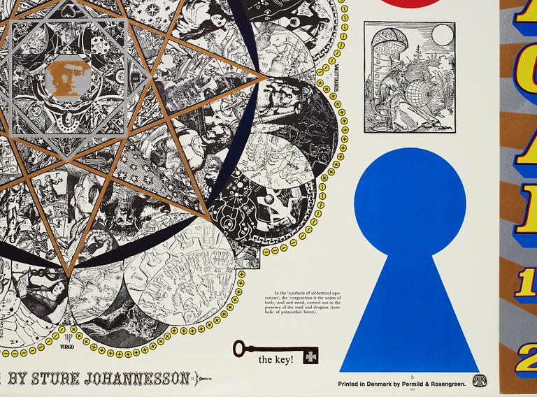 Sture Johannesson, poster, 1969.