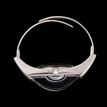 ARMBANDSUR, "Aikarauta", sterlingsilver, akryl, Björn Weckström, Lapponia 1977.