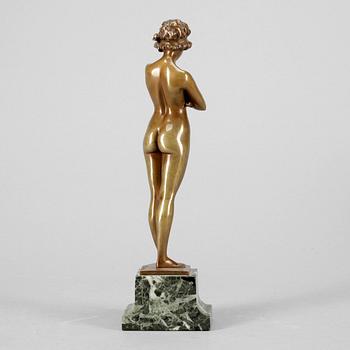 SKULPTUR, brons, signerad Philippe Fec, 1900-talets första kvartal.
