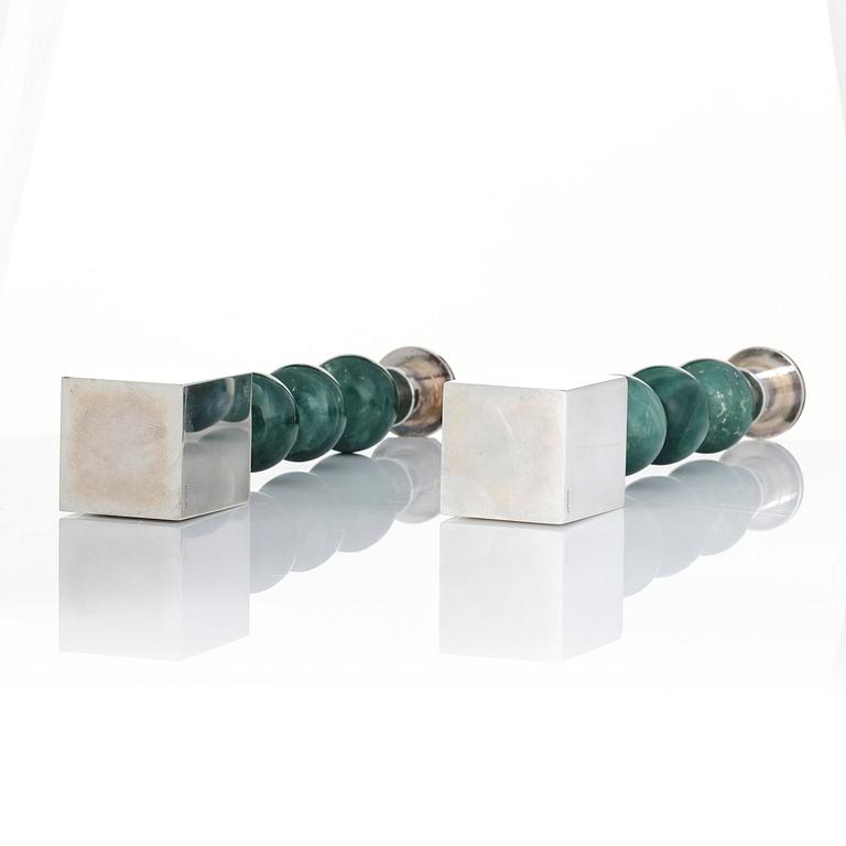 Sigurd Persson, Candlesticks, a pair, “Tre Kulor”, Sigurd Persson Design.