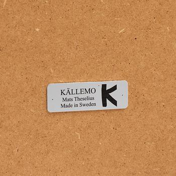 Mats Theselius, a pair of 'Aluminium' easy chairs, Källemo, Sweden, post 1990.