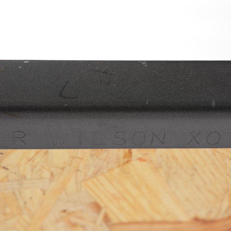 Robert Wilson, bord, "Hamletmachine", XO, Frankrike, efter 1987.